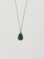 Sautoir pendentif pierre fine en argent — Ribiero