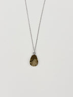 Sautoir pendentif pierre fine en argent — Ribiero