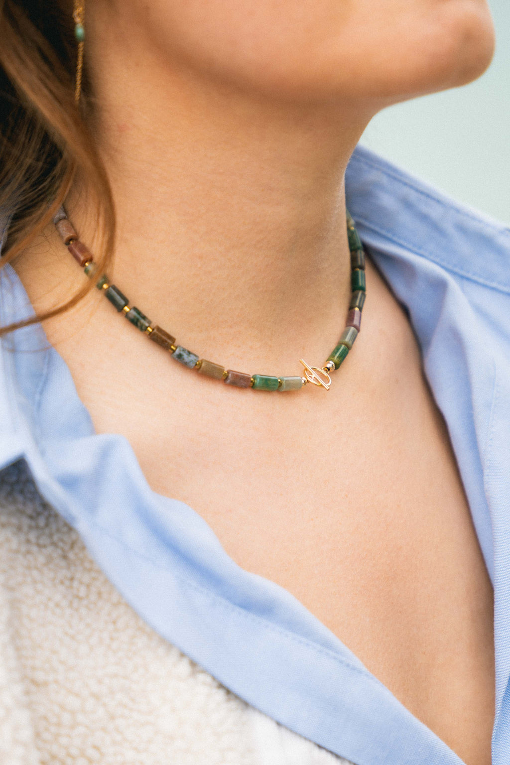 Le collier / bracelet  double - Calado